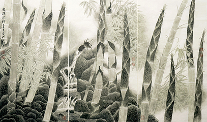 筆墨傳經典，功勛耀中華——中國當代極具創作力的新文藝書畫名家陳明綱